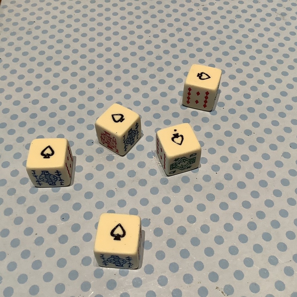 Vintage? Poker Dice,Nice Graphics