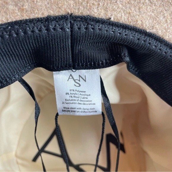 NWT ASN Hats The Harper Hat beige floppy