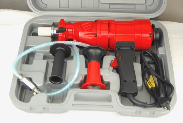 BLUEROCK ® TOOLS 4Z1 CONCRETE CORING DRILL 2 SPEED & 1"-4" Core Bit Set