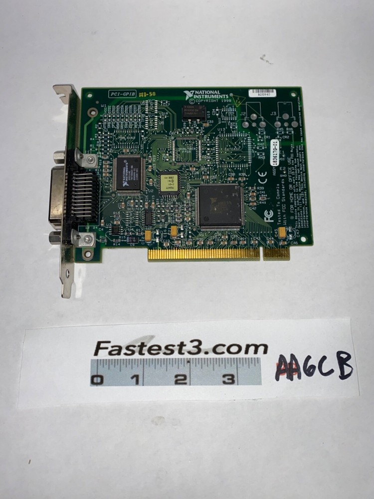 National Instruments PCI-GPIB 183617G-01 Interface PCI Card