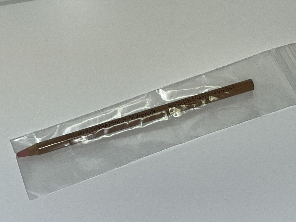Multigraphics Division Multilith Eraser 40-2547 Unused