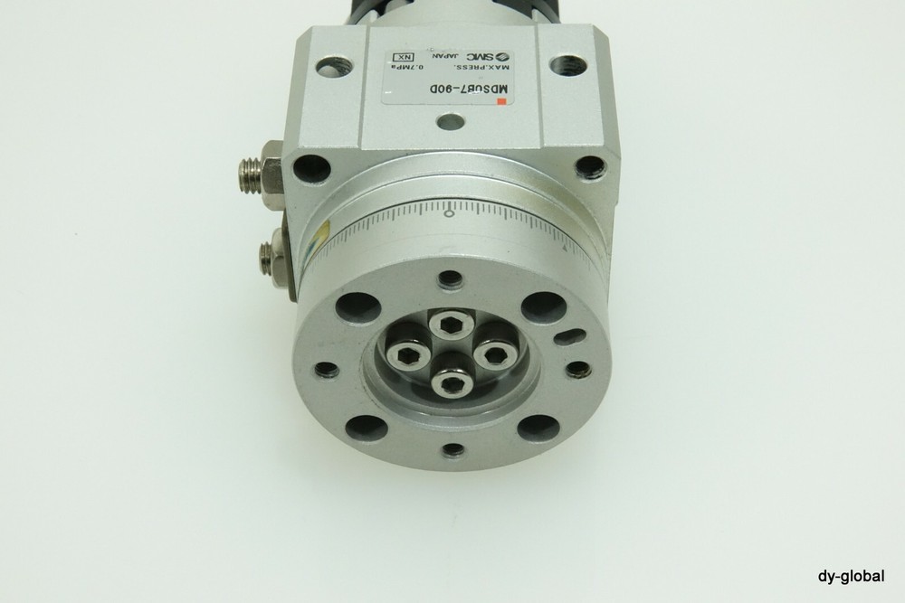 SMC Used MDSUB7-90S 90˚ Rotary Table Vane Style Basic Type CYL-ROT-I-66=2M42