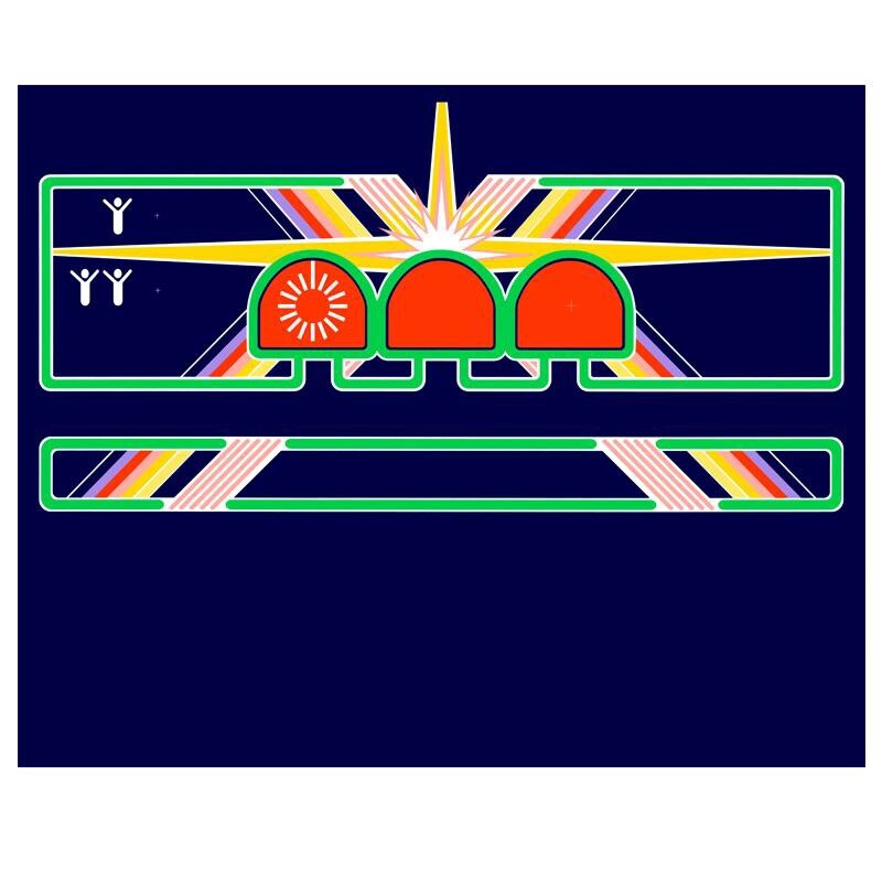 Centipede Arcade Control Panel Overlay CPO Premium OEM Polycarbonate Laminate