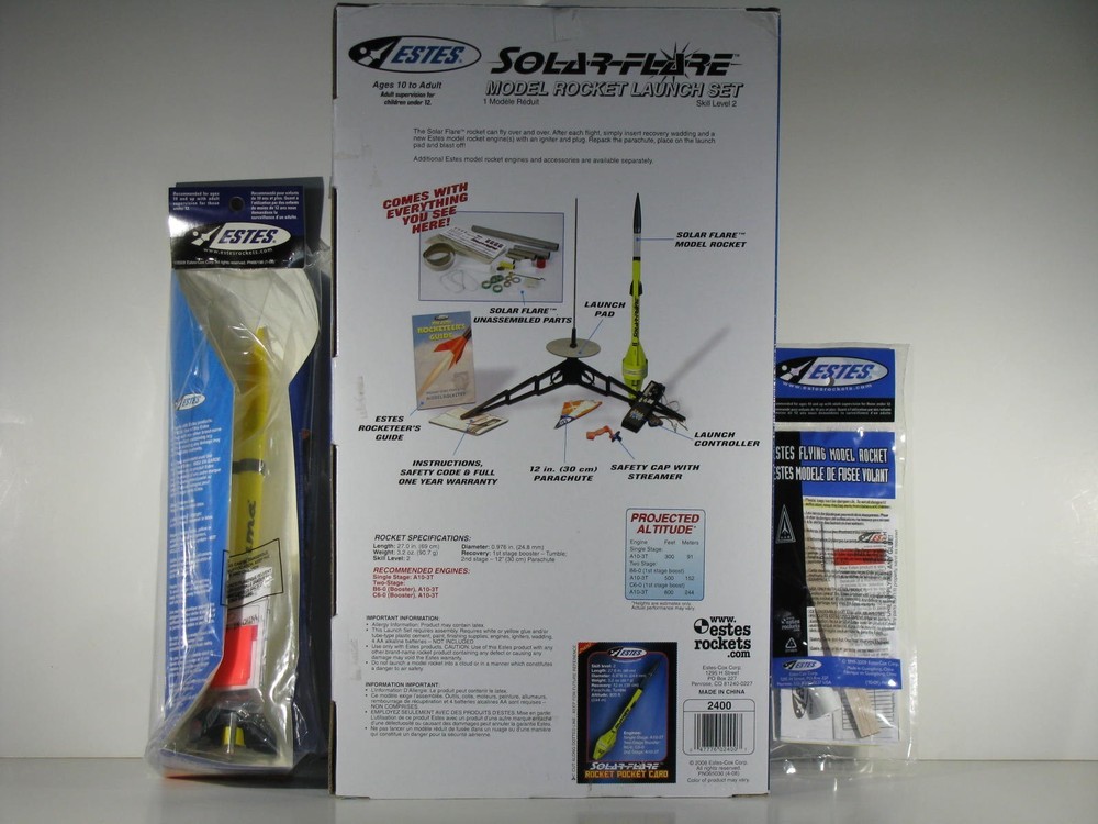 Estes Solar Flare Puma Swift Bundle Pack