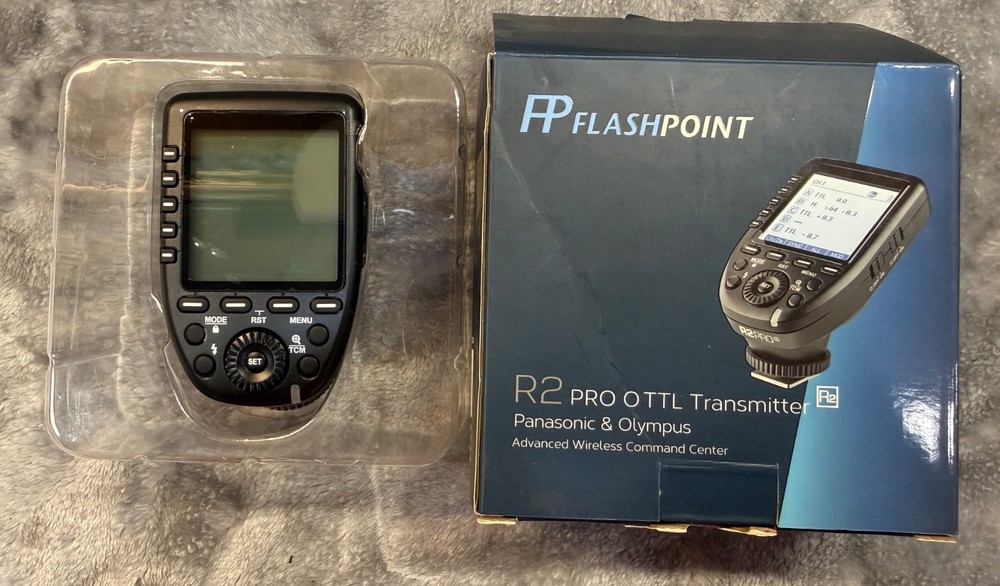 Flashpoint R2 Pro TTL Wireless Flash Trigger for OM System and Panasonic Cameras