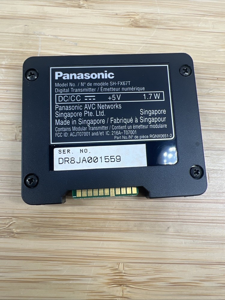 Panasonic SH-FX65T Digital Transmitter Free Shipping