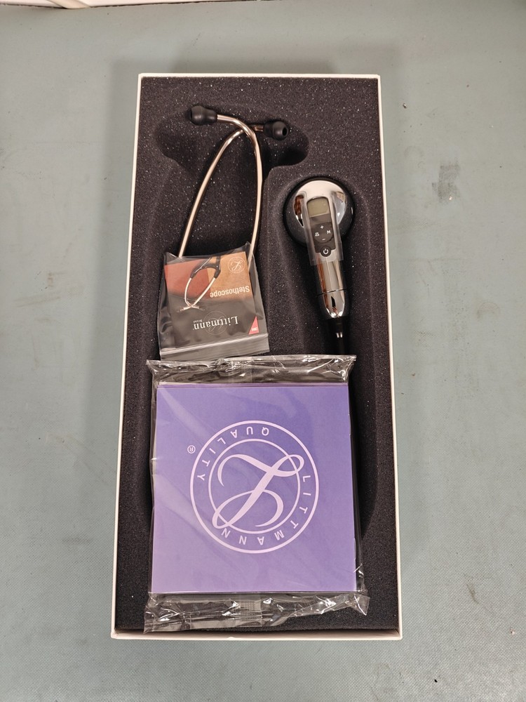 3M Littmann 3200 Electronic Stethoscope, On-Board Recording, Bluetooth