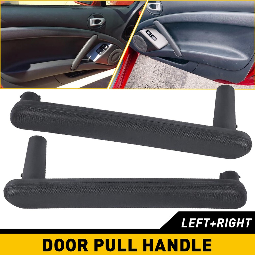 Black Front LH / RH Interior Pull Door Handle for Mitsubishi Eclipse 2006-2012