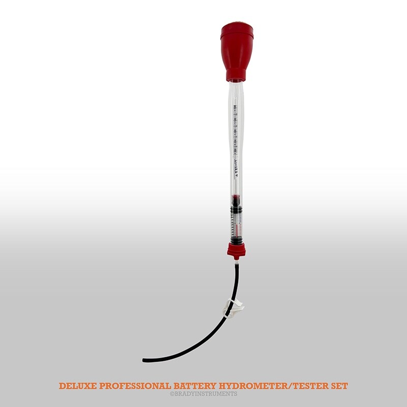 Deluxe Professional Battery Hydrometer / Tester Set