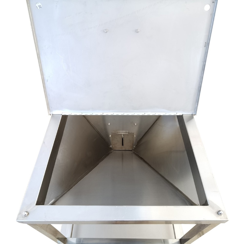 2M Vertical Feeder Elevating Rice Nut Conveyor Bucket Elevator Machine 220V