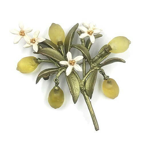 MICHAEL MICHAUD  Lemon Drop Brooch Pin #5978