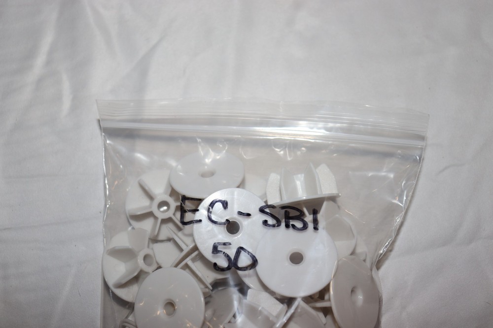 50 PACK - 1 1/2" Paint Roller Frame End Cap, NEW