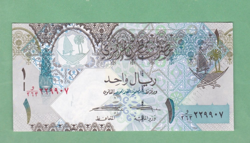 Qatar  1 Riyal  Note   (2015)   P-28   UNCIRCULATED