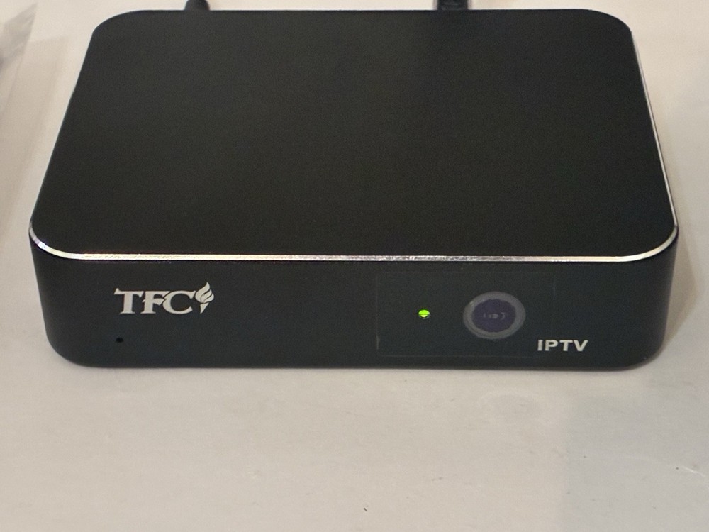 TFC Digital IPTV 2.2 Set Top Box IPTV Includes Remote OPEN BOX (Used?)