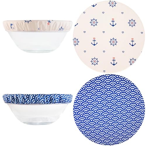 Pack Reusable Bowl Covers for Bread Proofing,10 IN Round Bread 2 25cm Round
