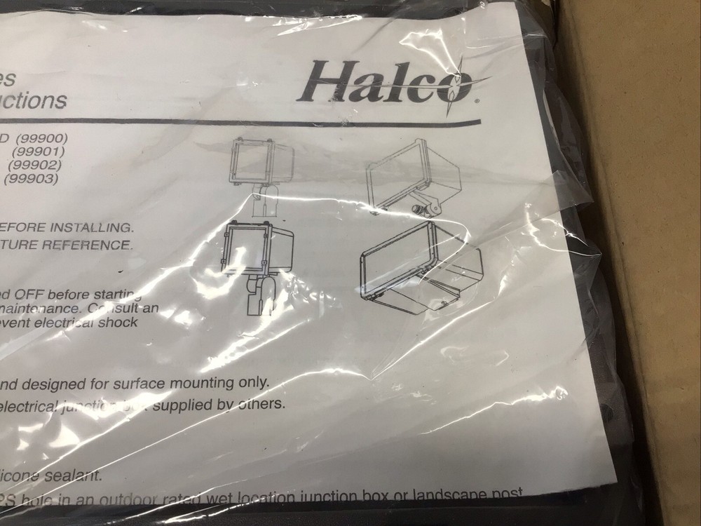 Halco 99901 OOP Solid State Lighting Floodlight 25w 2123 Lumens Bronze Small