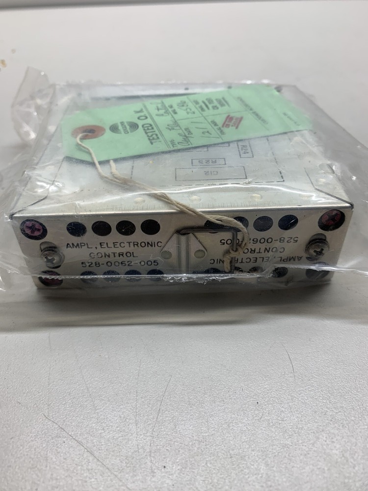 Rockwell Collins Amplifier Electronic Control 528-0062-005 NOS