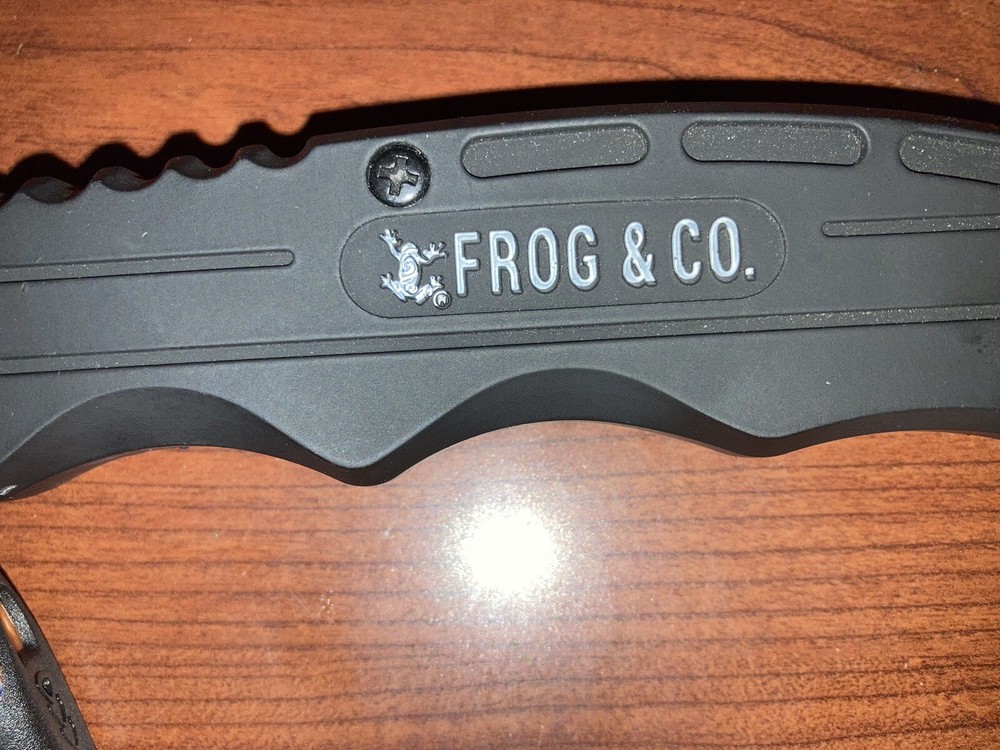 Zombinator™ Frog & Co Survival Hatchet-Multi Tool Axe, Camp Axe, Camping Hatchet