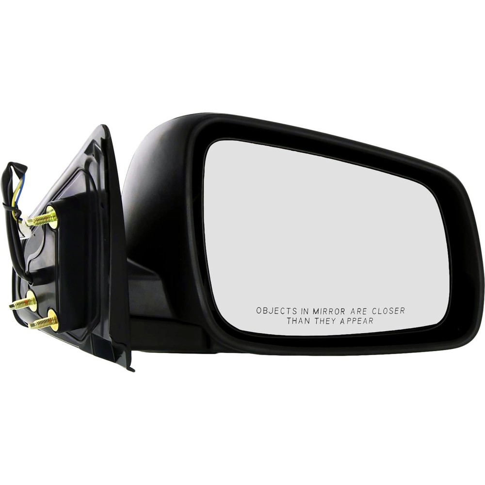 Power Mirror For 2008-2014 Mitsubishi Lancer Passenger Side Textured Black