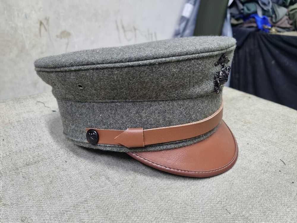 USMC forest green wool hats 1912 made to order