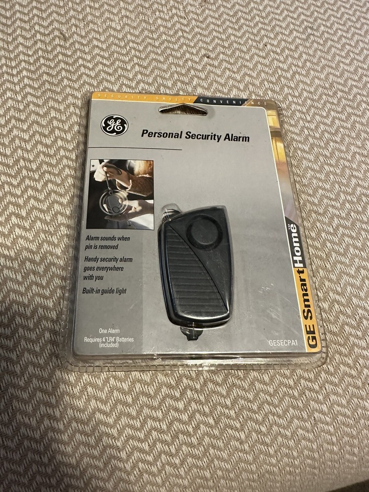GE-Personal Security Alarm Keychain & LED Light-GESECPA1!!!!!!!!