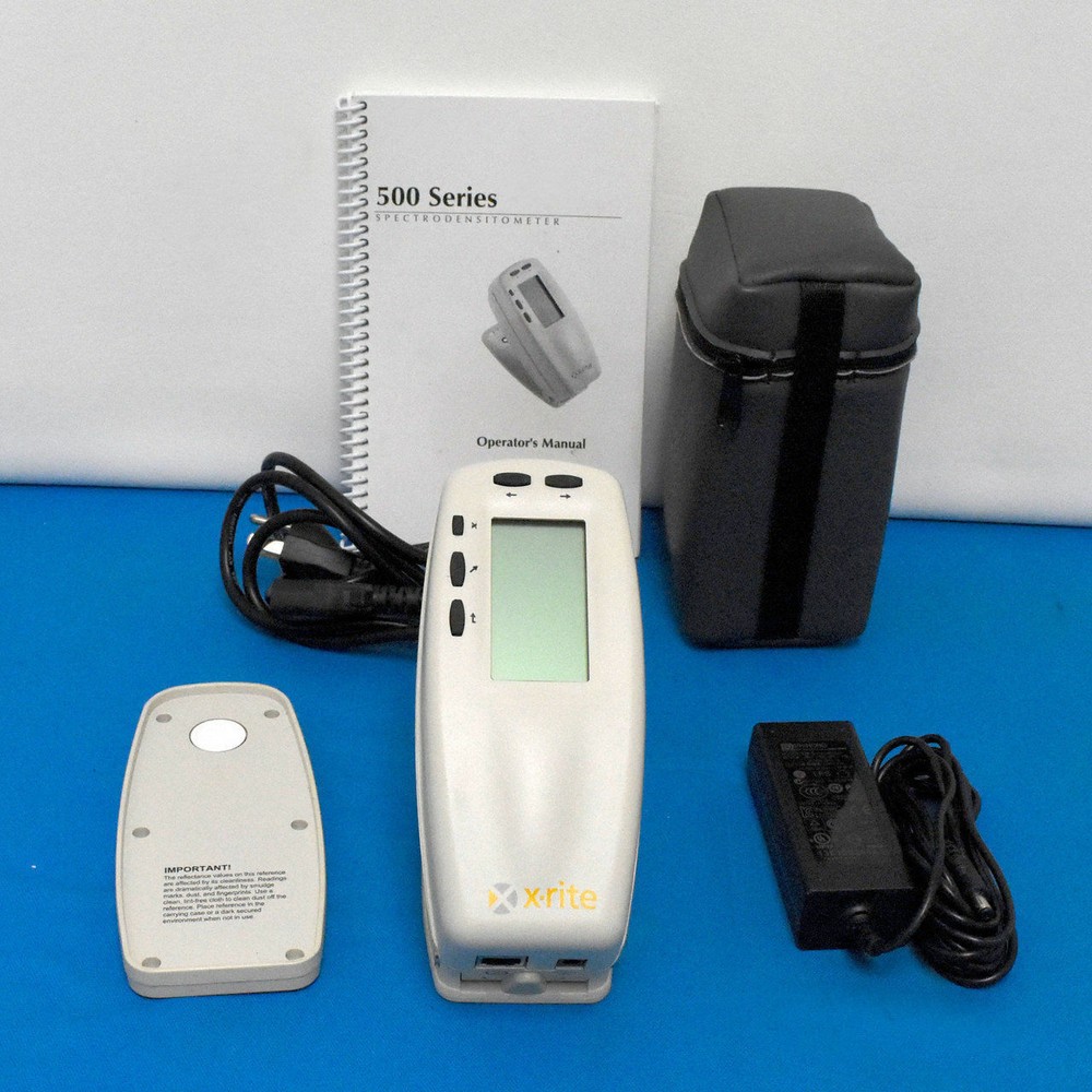 X-Rite 528 Color Spectrophotometer Densitometer G7 & Pantones library