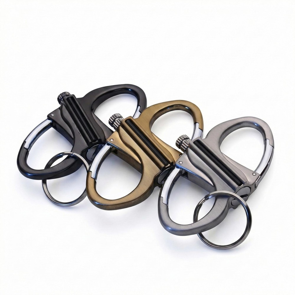 3 Pack Keychain Lighter, 2026 Permanent Match Infinity Gold