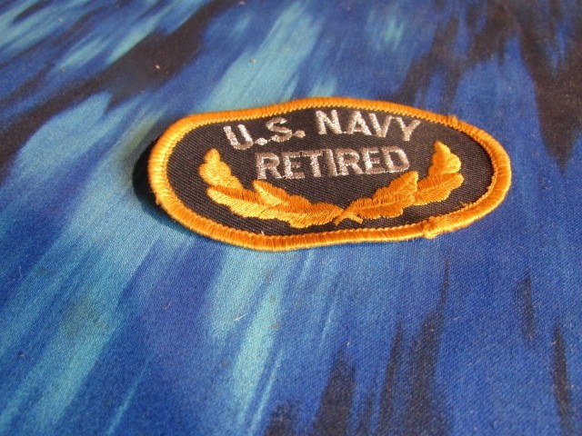 US Navy Retired - New Military Patch
