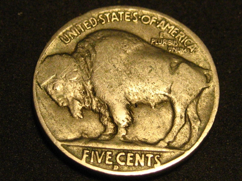 1915-D Buffalo Nickel