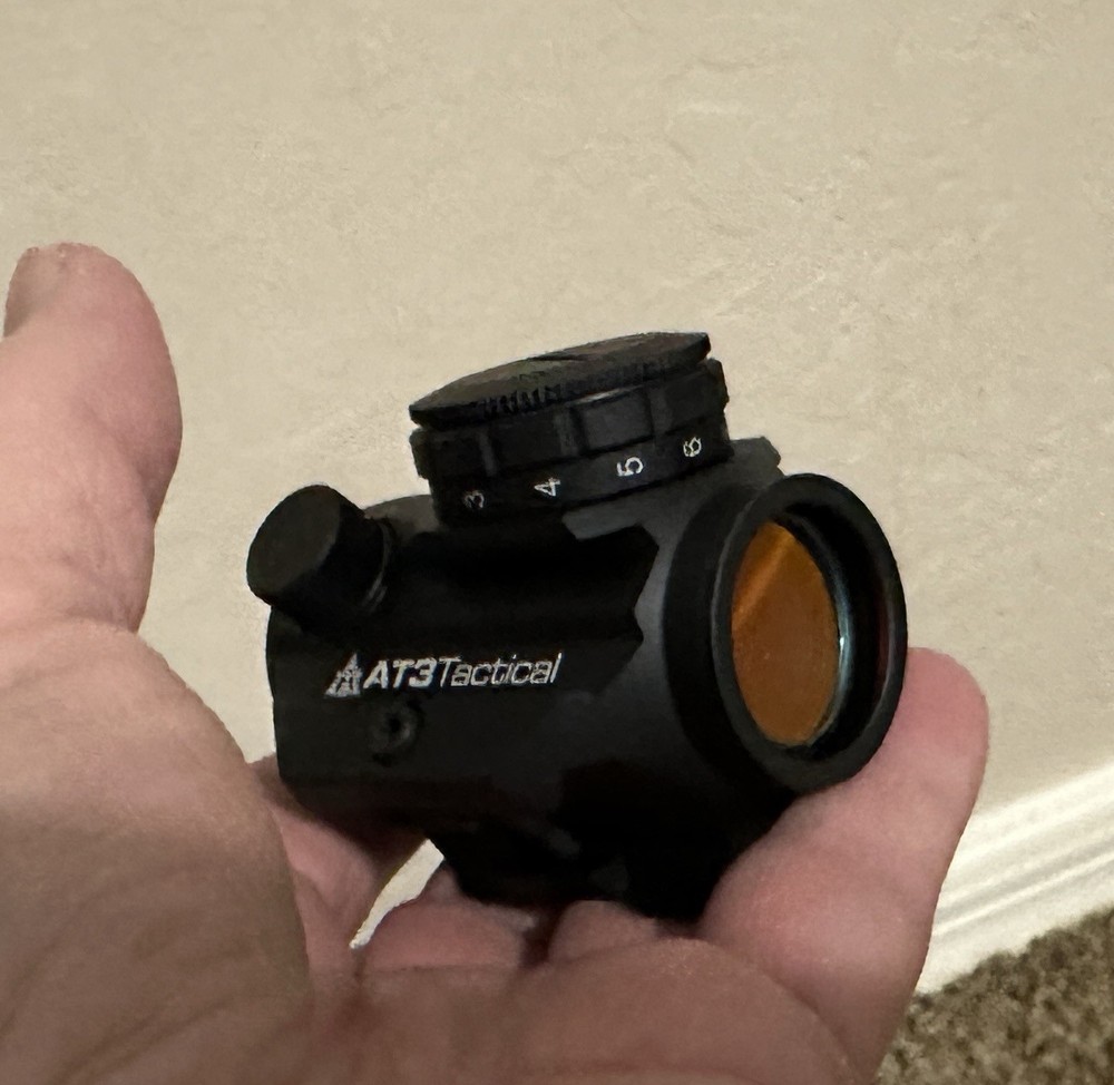 AT3 Tactical RD-50 Micro 2 MOA Red Dot – Low Picatinny Mount with Box