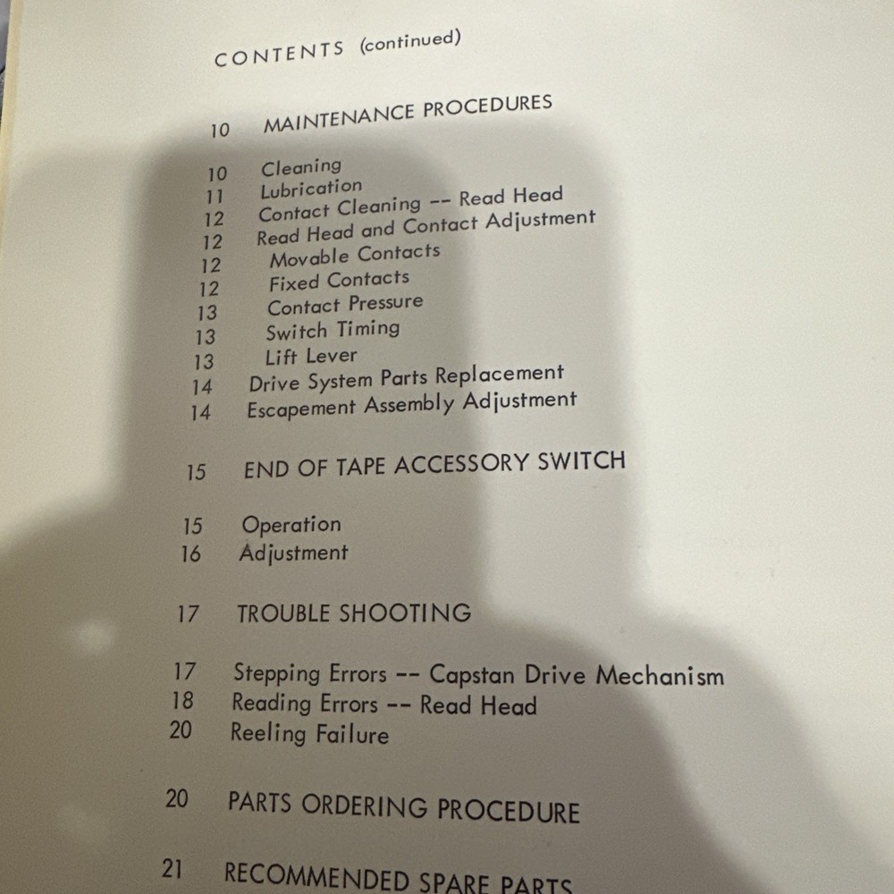 Tally Instruction Manual 424