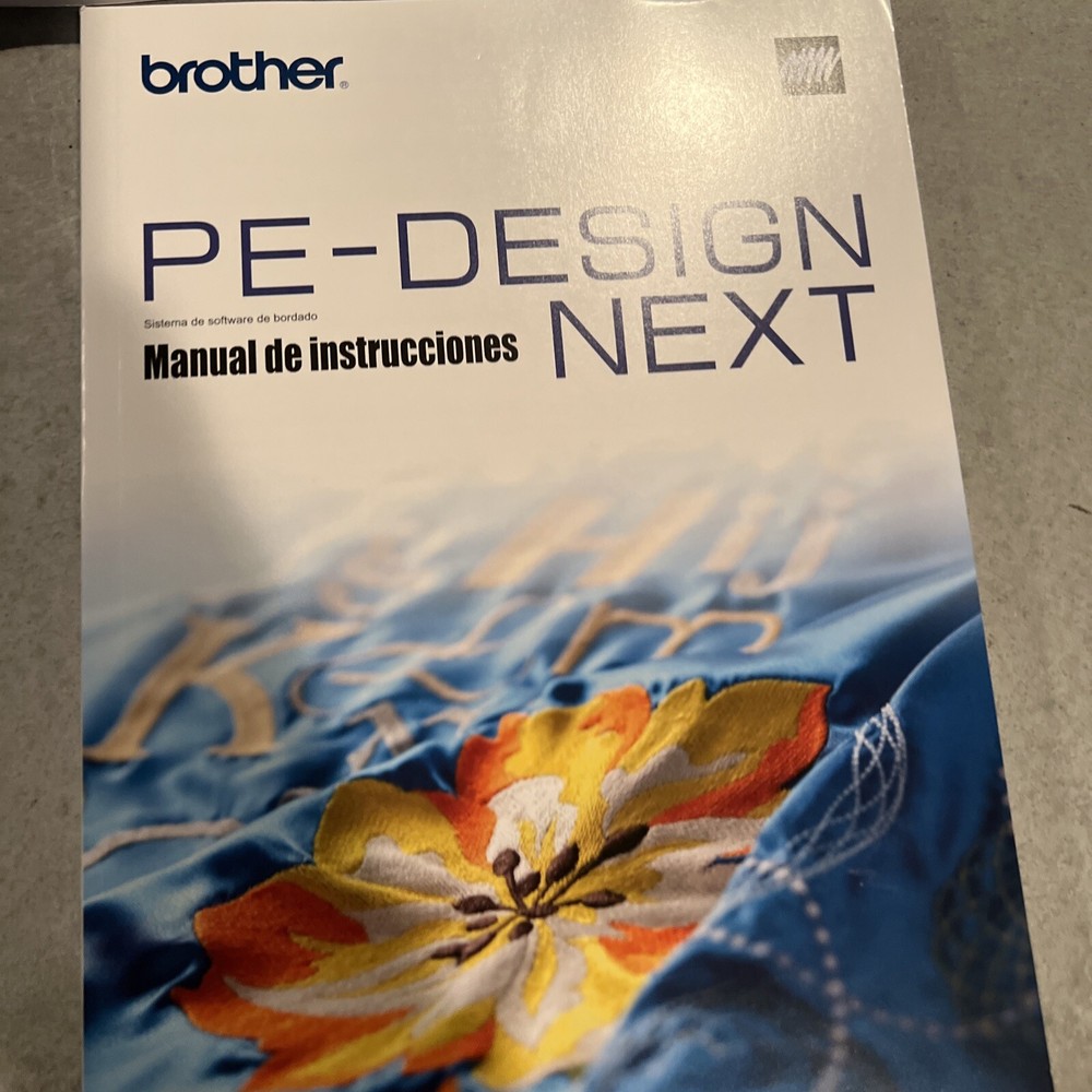 Brother PE-Design Next Instruction Manuals Installation Guides ONLY