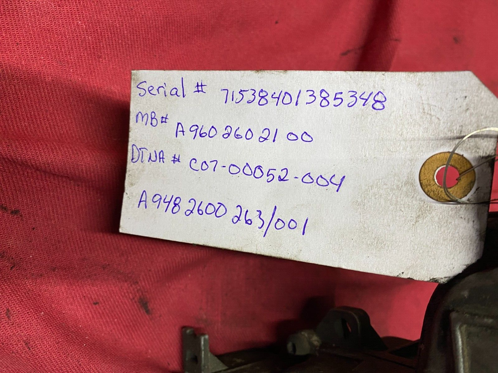 Transmission Positioner ,Trans Assembly, SHIFT CONTROLLER A9482600263 - 001,CORE