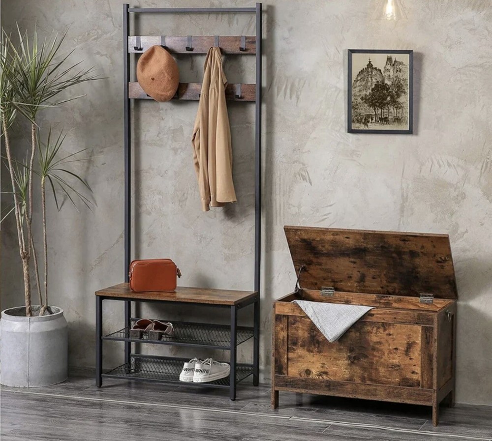 Weathered Blanket Chest (wf)