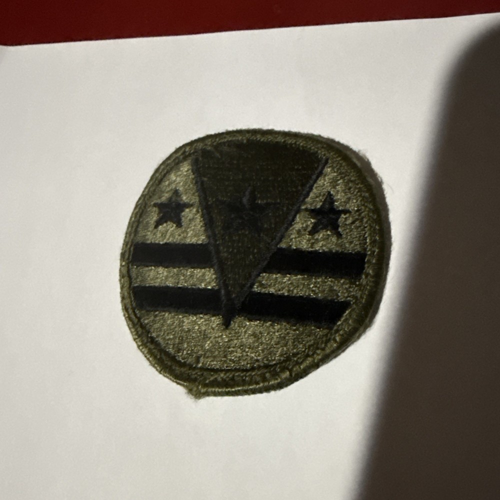 MILITARY PATCH OLDER POST WW2 124TH REGIONAL SUPPORT COMMAND