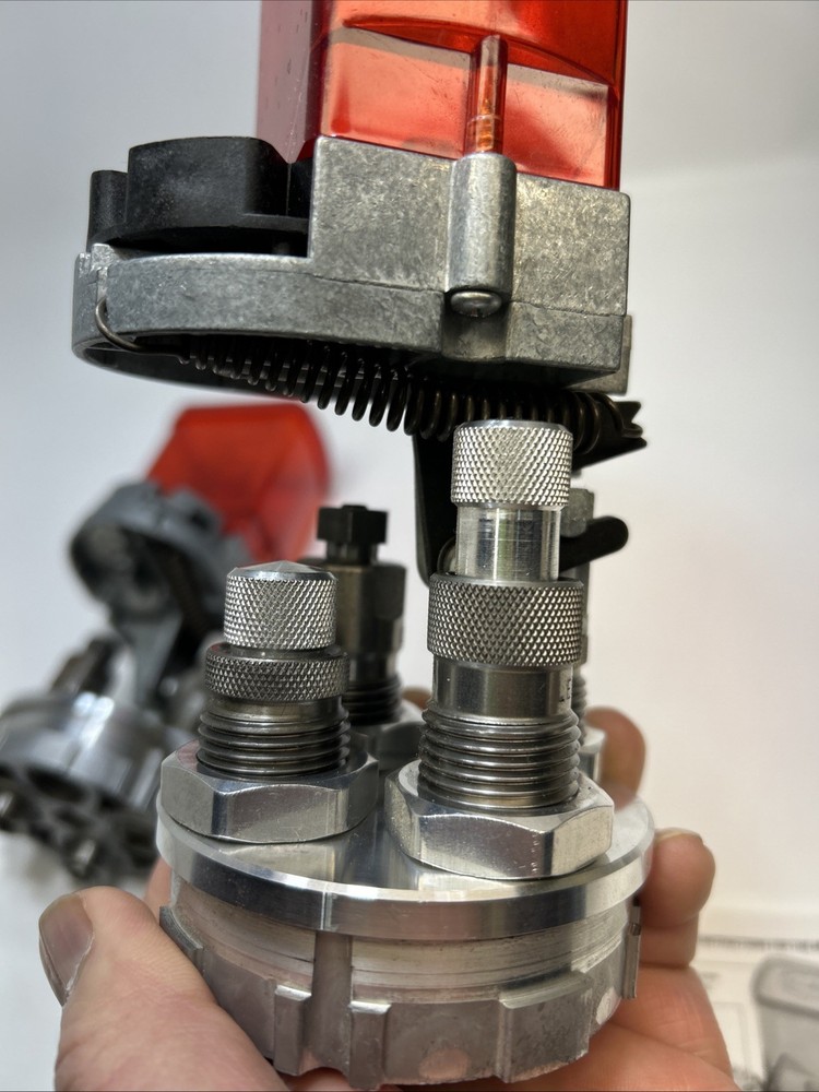 Lee Micro Disk Powder Measure W/ 38 & 38/357 Reloading Dies