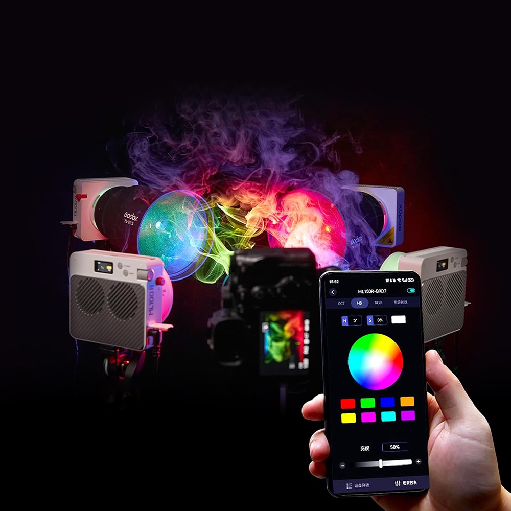 Godox ML100R RGB Portable LED Light