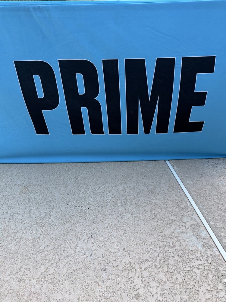 PRIME Energy Drink Advertising table cover