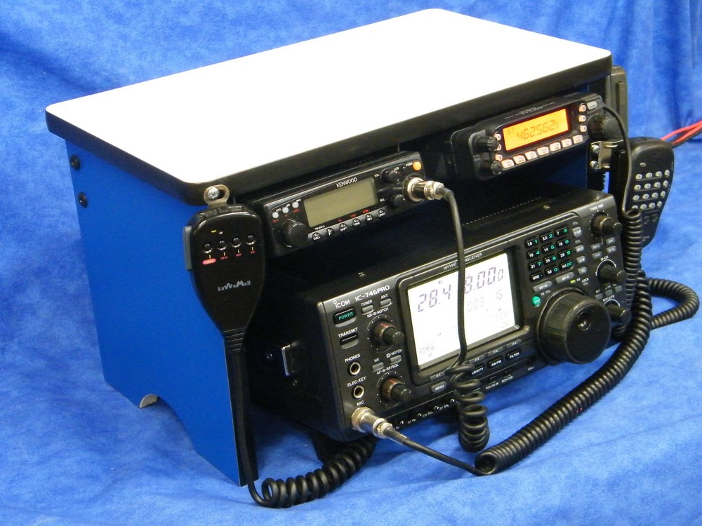 CB ... Radio... Bench Mount Rack Stack or Holder SDR