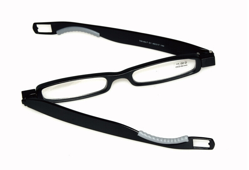 TR90 Folding rotation Reading glasses for reader 360 degree Pen hook +bag