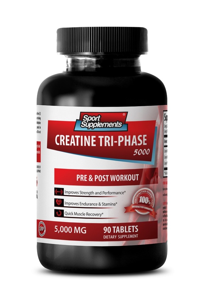 Creatine 2500 - Creatine Tri-Phase 5000mg - Restoring Skin Firmness Tablets 1B