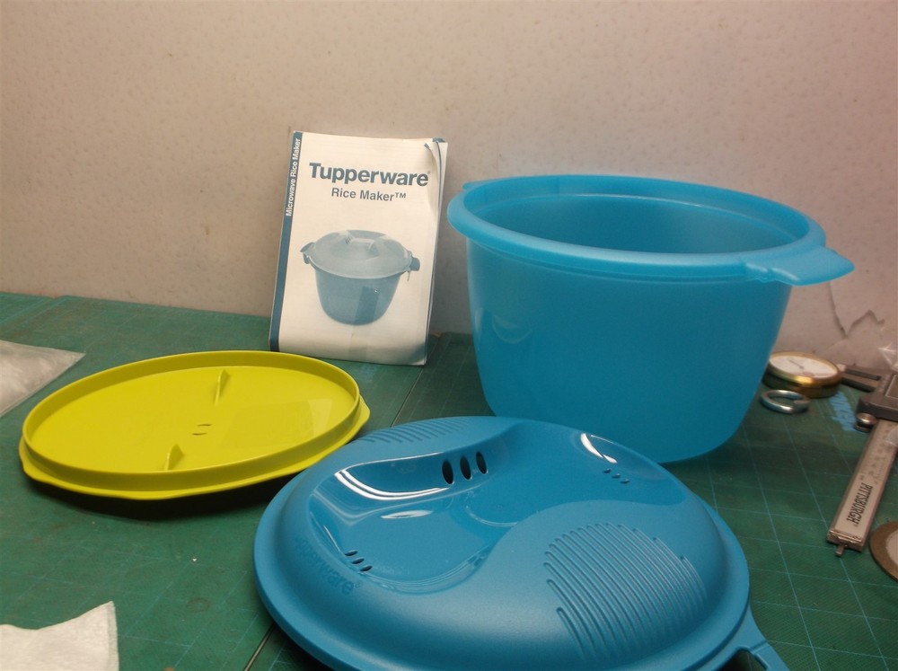 Tupperware rice cooker 2.2L 64514a blue
