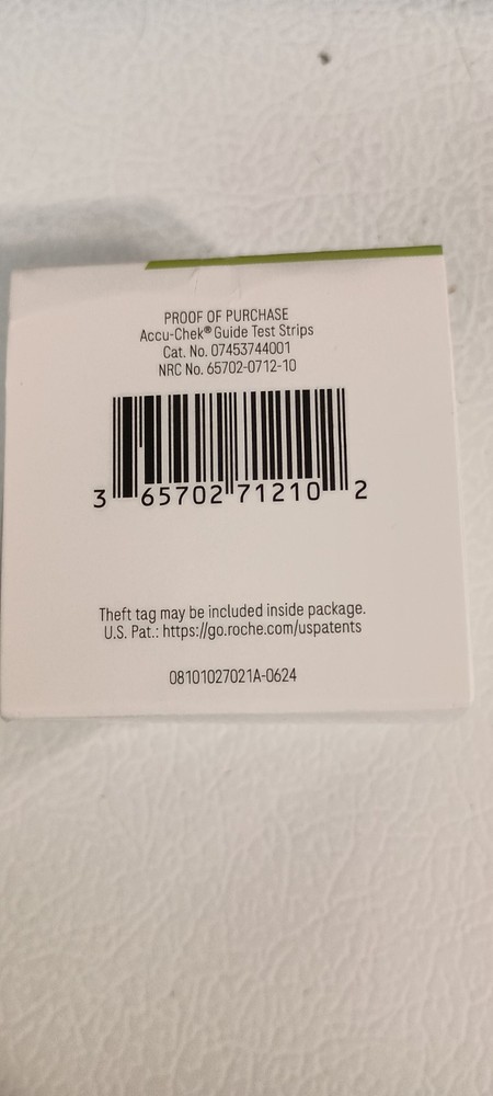 Accu Chek Guide 100 Diabetic Test Strips