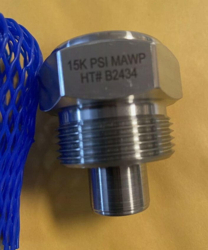 Advanced Pressure Systems 20-003-010 15k Psi Quick Disconnect Couplings