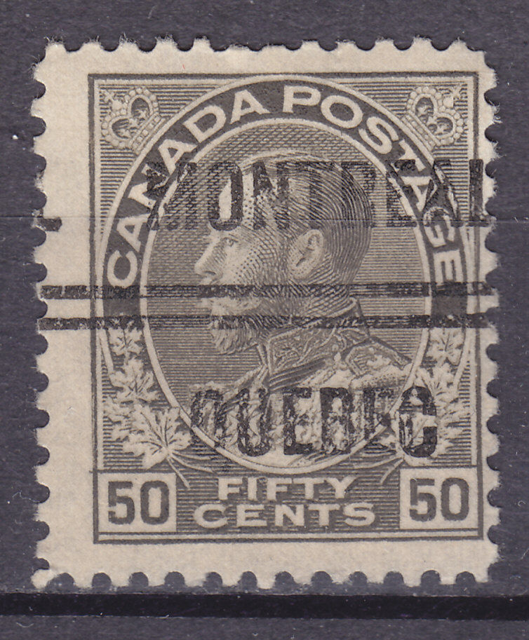CANADA OLD VALUABLE PRECANCEL STAMP COLLECTION CV 180+