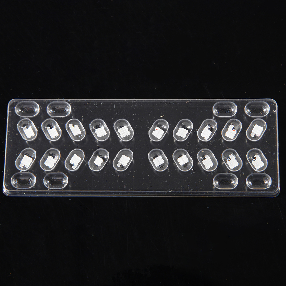 20pc  Ceramic Braces Bracket 345 with Hook Orthodontic Roth. 022 CE NEW