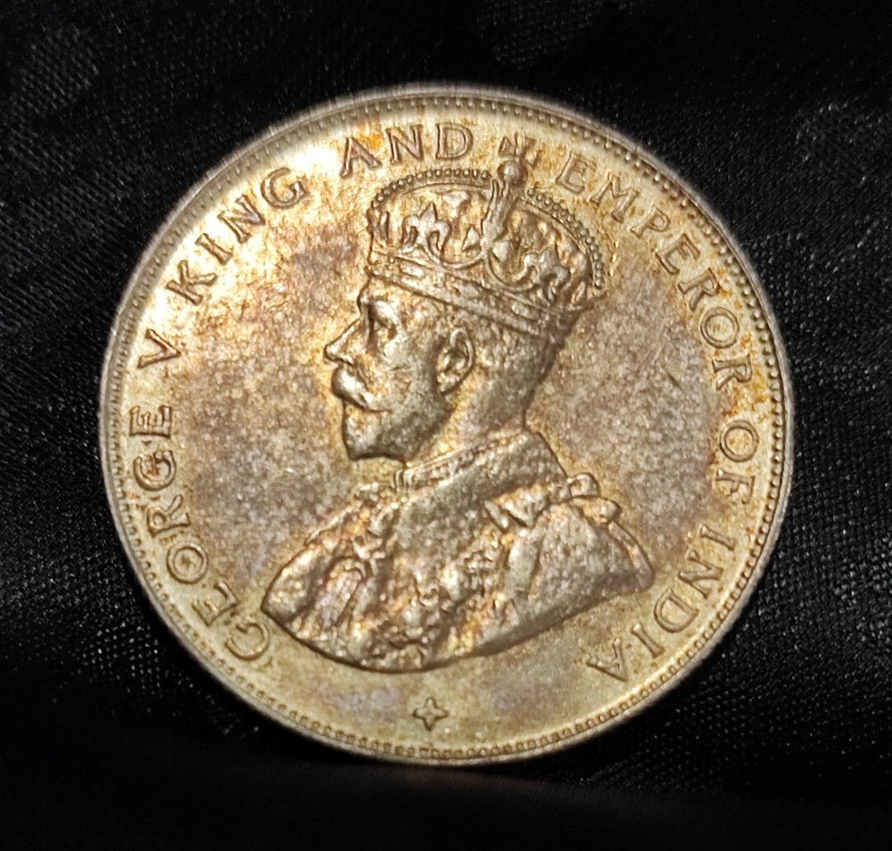 Straits Settlements 1920  50 Cents