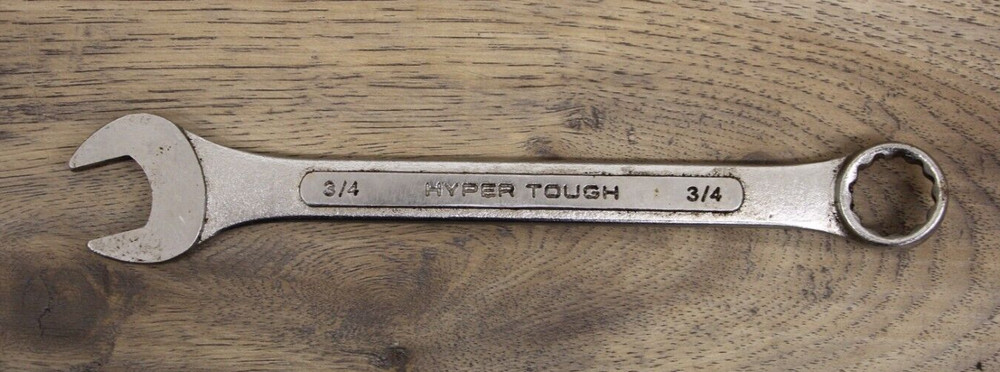 HYPER TOUGH 3/4 CHROME VANADIUM WRENCH