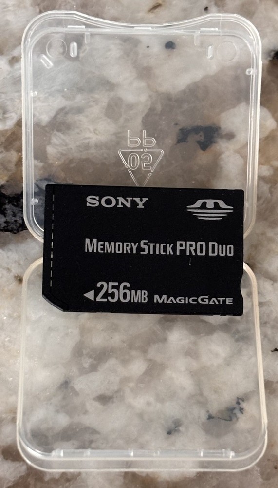 Sony Memory Stick Pro 256 MB Magic Gate. MSX-M256S