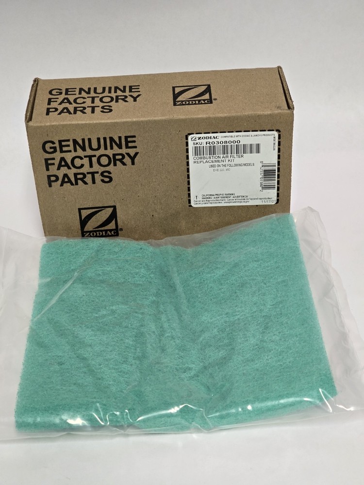 ZODIAC R030800 COMBUSTION AIR FILTER , REPLACEMENT KIT